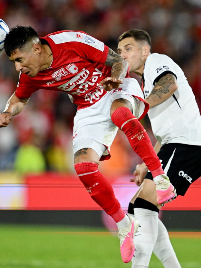 Vasco e Santa Fe empataram no jogo de ida, na Colombia