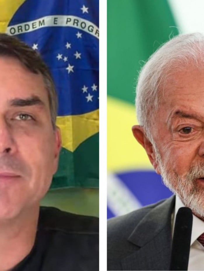 Em primeiro turno, Fl&aacute;vio Bolsonaro tem 35% das inten&ccedil;&otilde;es de voto, contra 39% de Lula