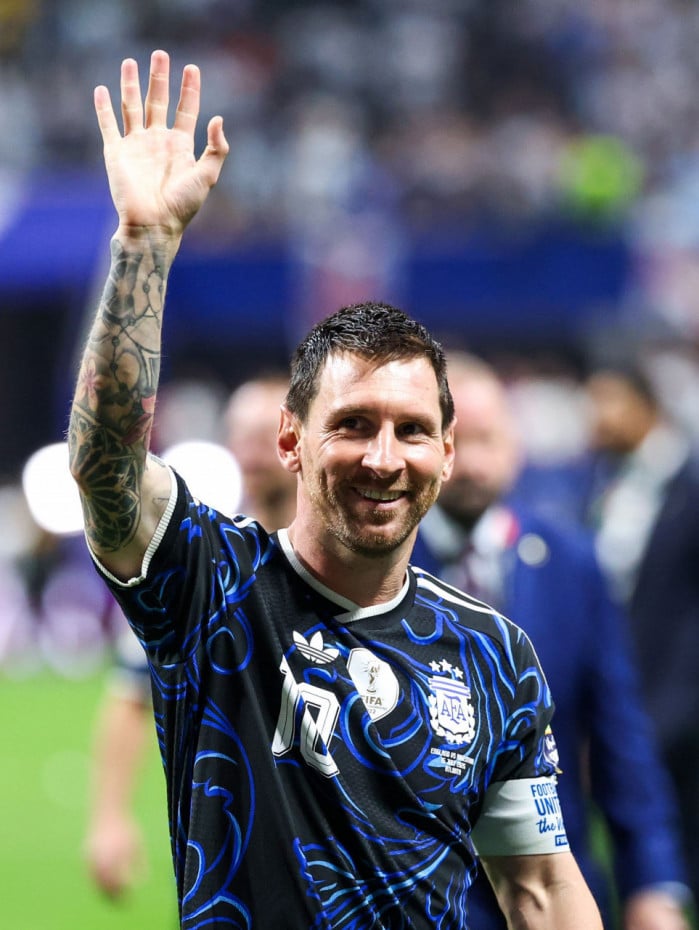 Lionel Messi conquistou uma Copa do Mundo e duas Copas Am&eacute;ricas pela Argentina