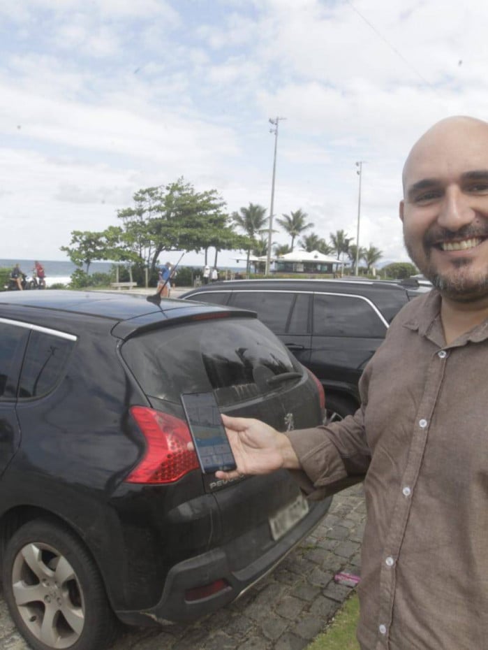 Daniel contou sua experi&ecirc;ncia ao usar o aplicativo pela primeira vez