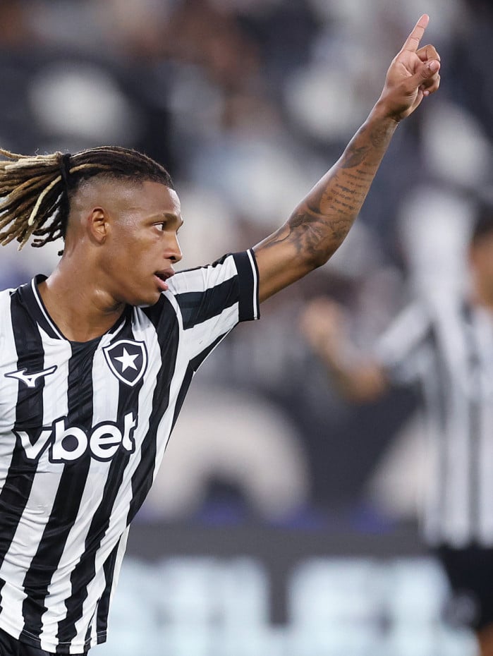 Danilo em campo pelo Botafogo