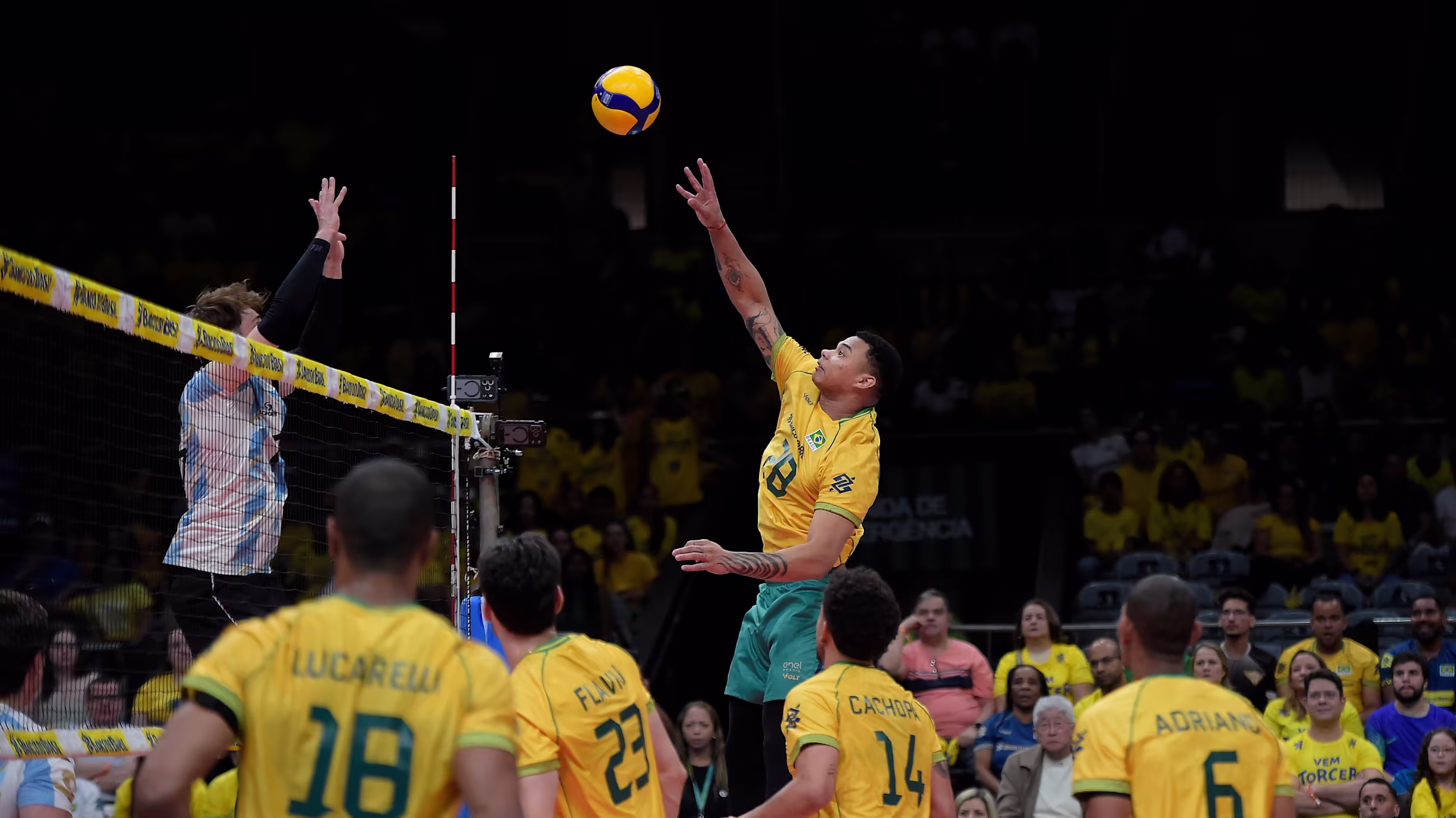 Brasil venceu a Argentina e se classificou para os Jogos Ol&iacute;mpicos de 2028