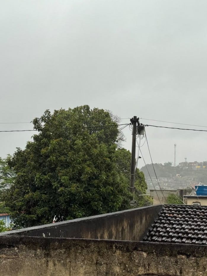 Tempo amanhece chuvoso na cidade do Rio de Janeiro, nesta quarta-feira (23)