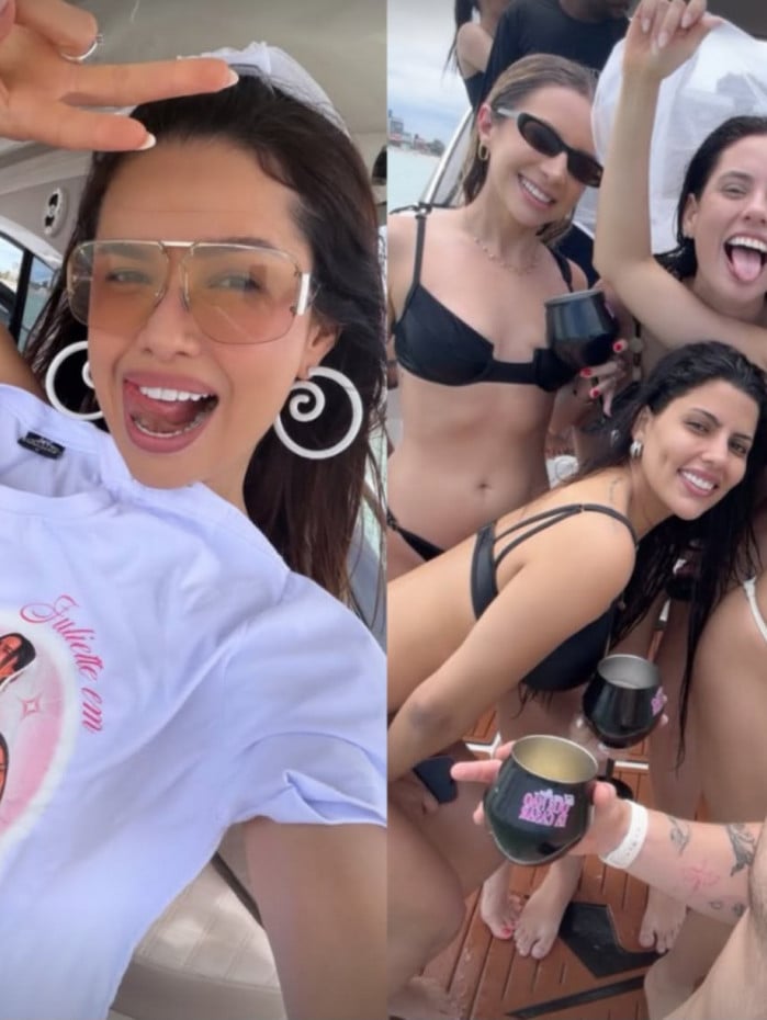 Juliette celebrou despedida de solteira em Jo&atilde;o Pessoa