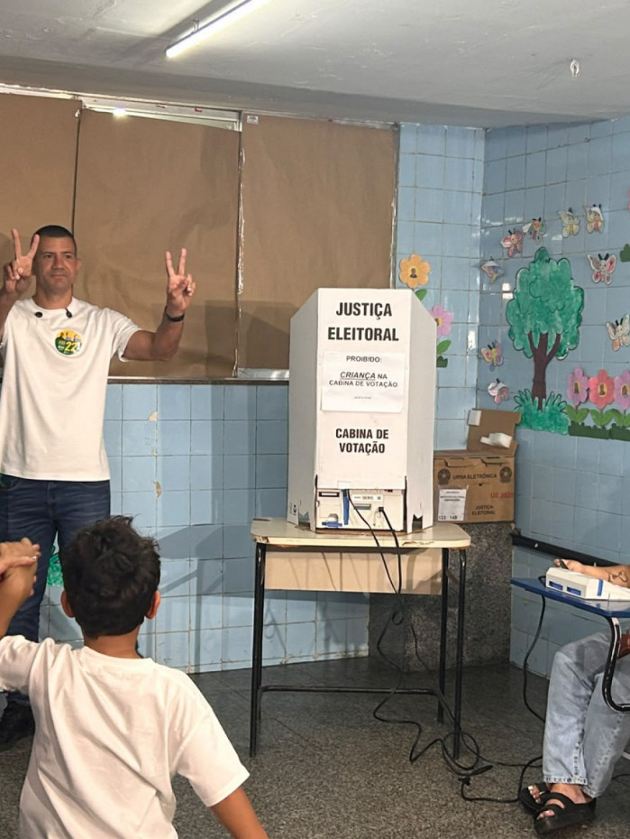 Douglas Ruas votou em S&atilde;o Gon&ccedil;alo, na Regi&atilde;o Metropolitana