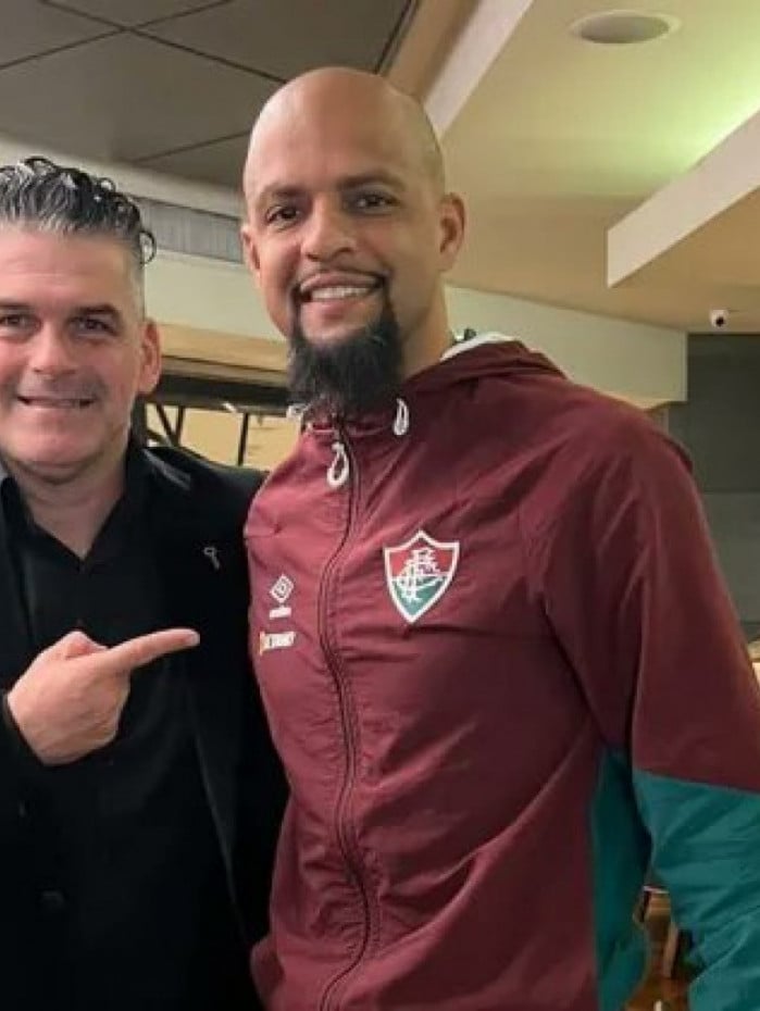 Felipe Melo, hoje comentarista, foi um dos \'clientes\' de Mancuso