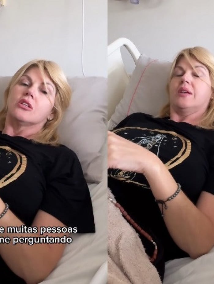 Val Marchiori fez desabafo ap&oacute;s passar por cirurgia 