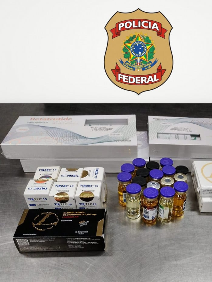 Produtos foram apreendidos por policiais federais no Gale&atilde;o