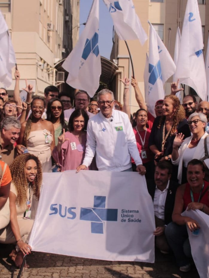 Ministro Alexandre Padilha visitou as novas instala&ccedil;&otilde;es do Hospital Geral de Bonsucesso