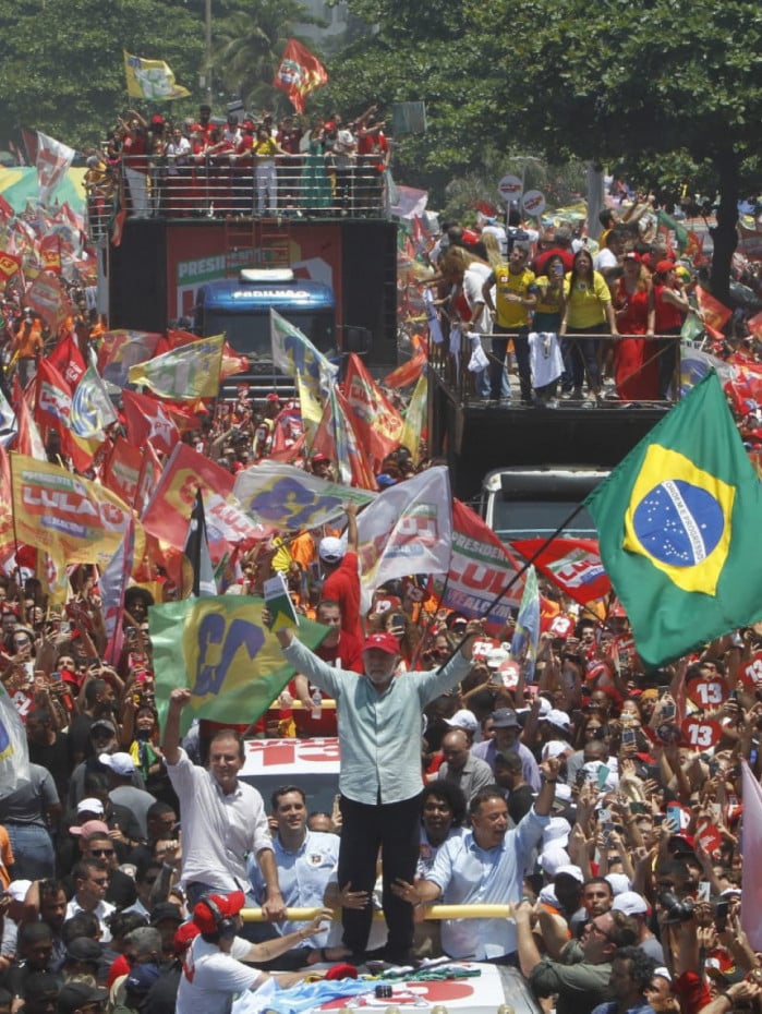Luiz In&aacute;cio Lula da Silva (PT) &eacute; reeleito presidente da Rep&uacute;blica