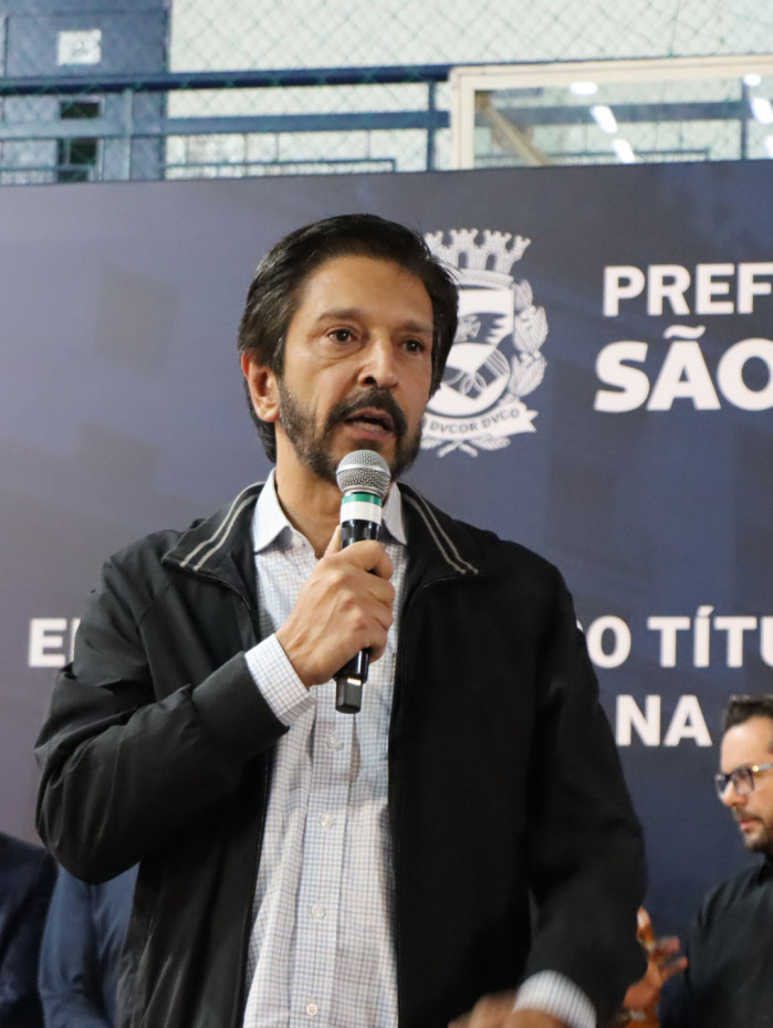 Ricardo Nunes (MDB), prefeito de S&atilde;o Paulo
