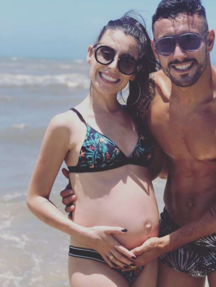 Alan Ruschel e Marina Storchi 