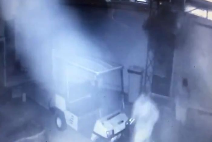 Vídeo mostra fogo atingindo o alojamento do CT do Ninho do Urubu
