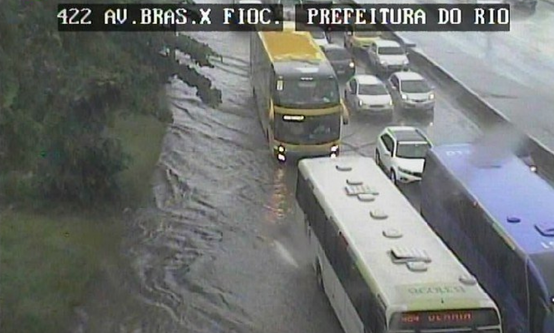 Alagamento na Avenida Brasil 