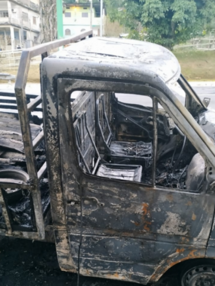 Corpos estavam na caçamba do caminhão