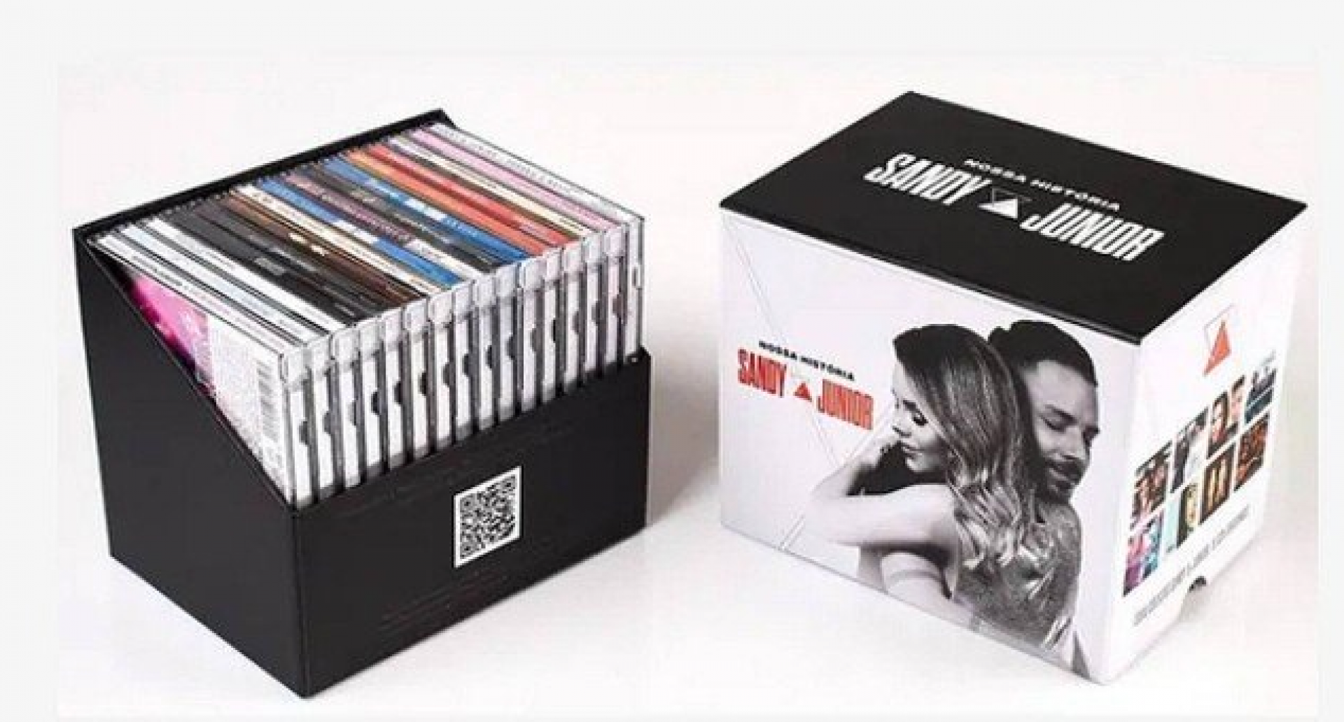 Sandy e Júnior lançam box com 16 álbuns para a turnê 'Nossa História'