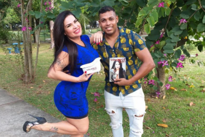 Solange Gomes encontra MC Romy