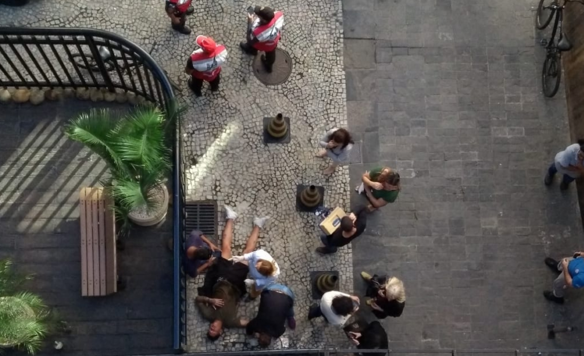 Homem foi socorrido e liberado do Hospital Municipal Souza Aguiar 