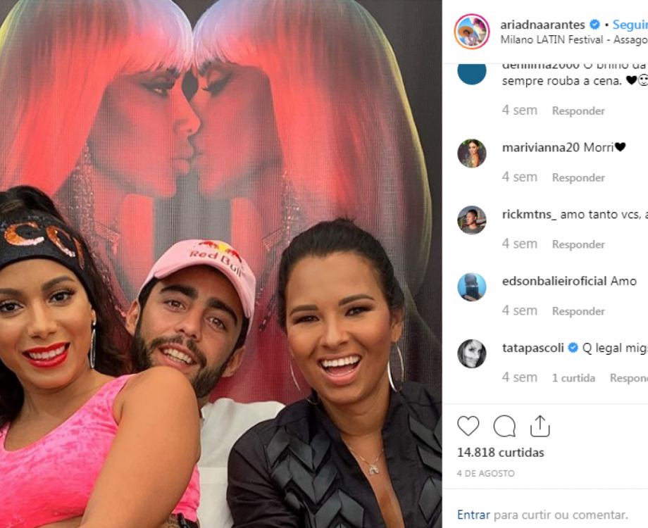 Anitta, Scooby e Ariadna