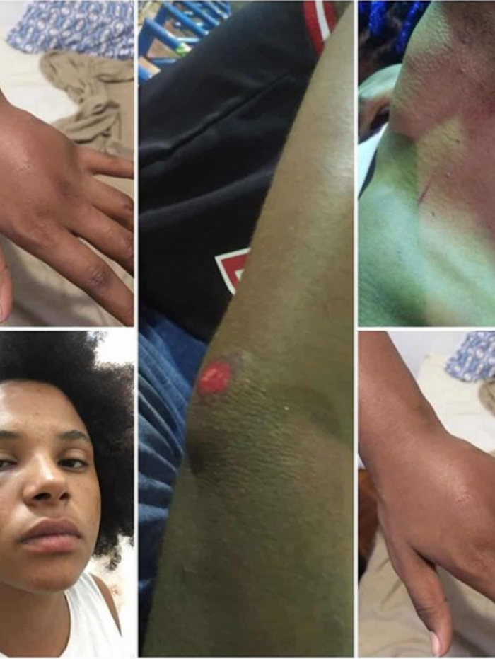 Grupo foi agredido pelos seguranças e linchado por populares