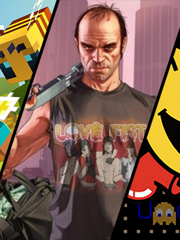 Minecraft, GTA V, e Pac-Man est&atilde;o no top 10