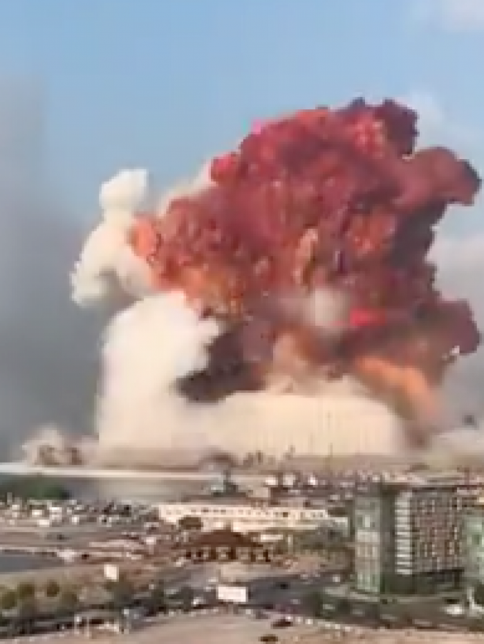 Explosão em Beirute