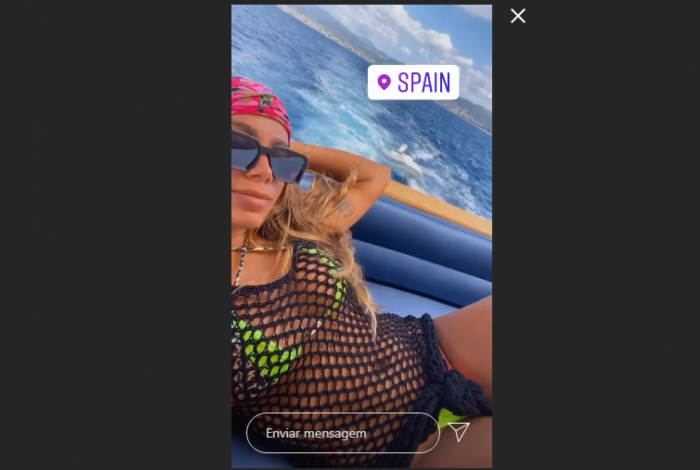 Anitta está na Espanha