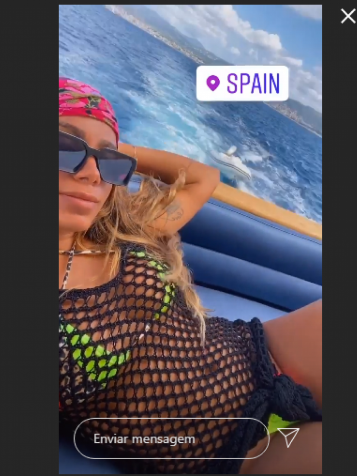 Anitta está na Espanha