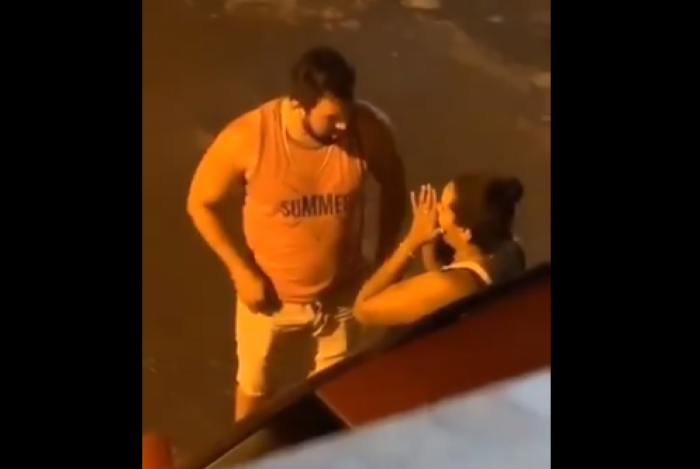 Homem agride mulher com socos no rosto, em Ilhéus, na Bahia