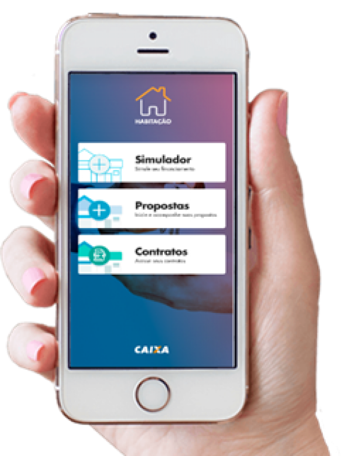 O aplicativo Habitação CAIXA está disponível para os sistemas operacionais Android e IOS. Agora, o usuário pode verificar se a sua proposta de financiamento imobiliário foi recebida, a ocorrência de pendências documentais e o resultado de sua avaliação de crédito