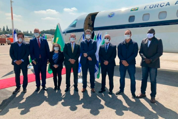 Comitiva do governo chegou em Israel na manhã deste domingo, 7